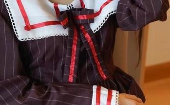 GIRLT果团网 – little贝壳喵的网袜写真集，时尚和柔软的绳结一同绽放，分享一下这个搭配。