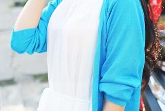 MyGirl美媛馆 – 夏瑶baby的眼镜户外拍摄，壁纸大片令人忍不住想要点赞！