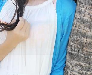 MyGirl美媛馆 – 徐子琦的高清比基尼合集：你能抵挡得了这些水光月色吗？
