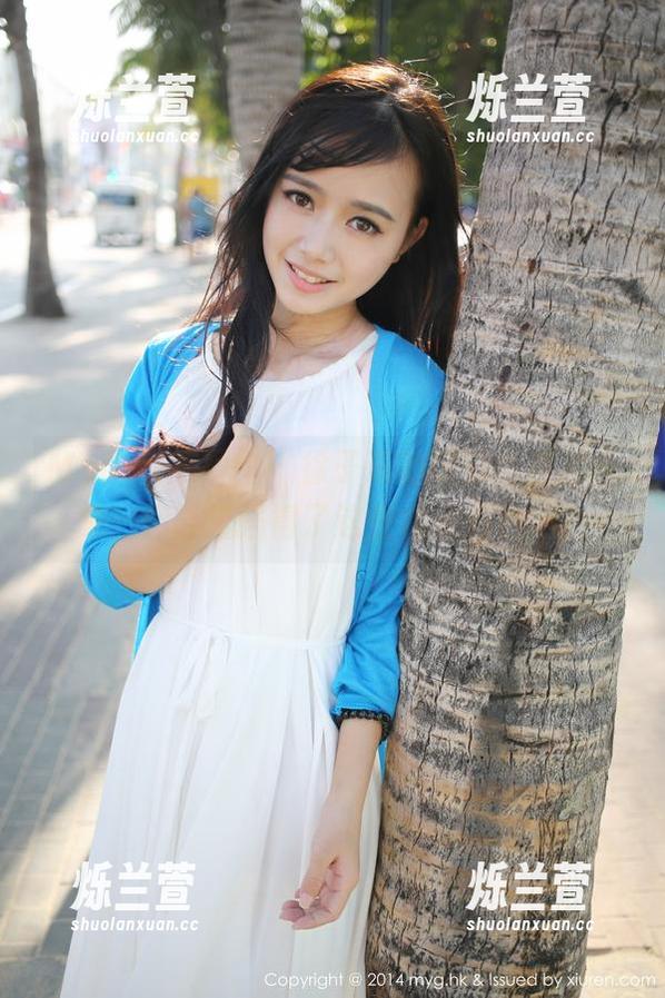 MyGirl美媛馆 - 徐子琦的高清比基尼合集：你能抵挡得了这些水光月色吗？