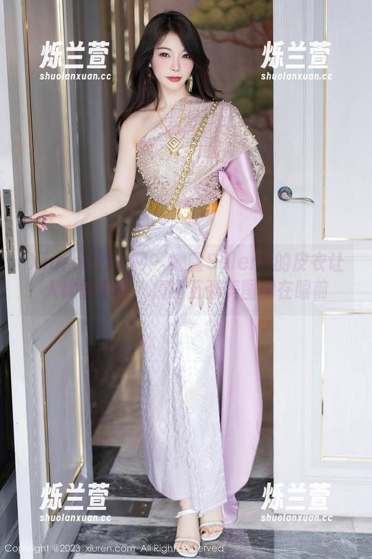 Xiuren秀人网 - 娜露Selena的皮衣让人欲罢不能，精选五张美图倒在眼前