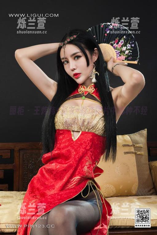 丽柜 - 王炜炜+皮衣=精选图片中那种不经意的诱惑
