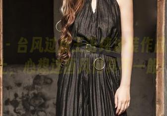 果团网 – 台风过后王语纯泳装作品免费奉上，心想这画风何其不一般！